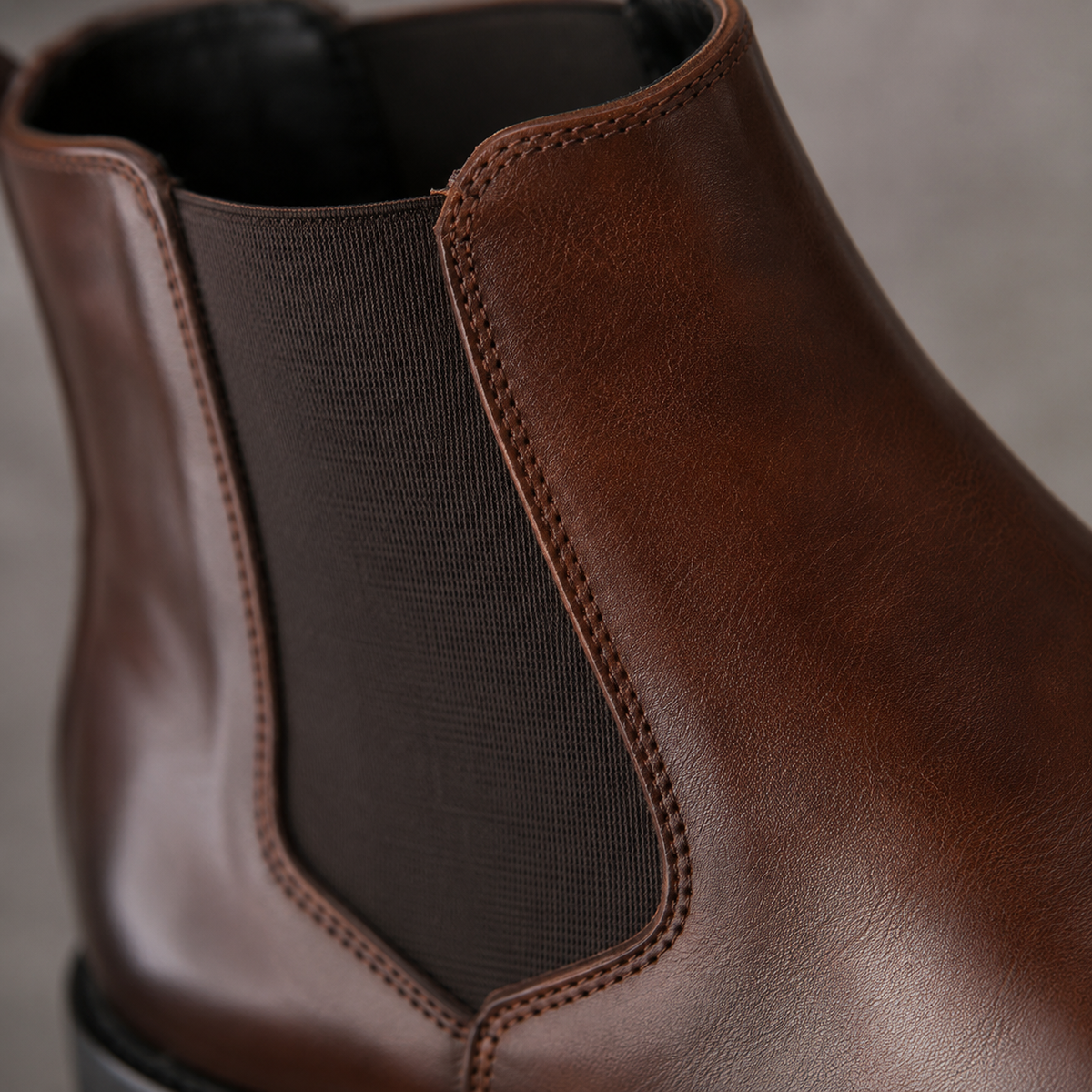 Men's Chelsea Boots Classic British Style Black Canvas