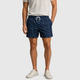 Men's Fish Quick-Dry Swim Shorts Black Canvas