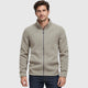 Men's Full Zip Stand Collar Fleece Jacket