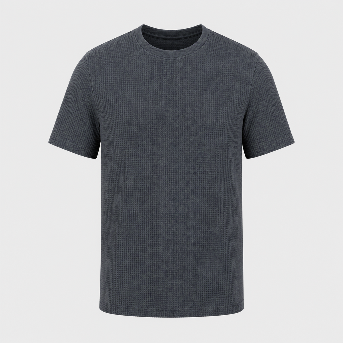 Men's Ice Silk Quick-Dry Short Sleeve T-Shirt Black Canvas