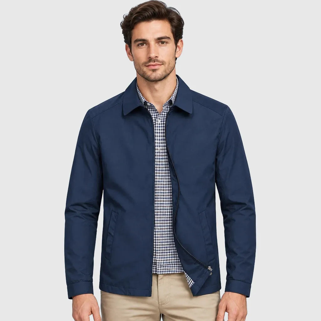 Men's Lightweight Lapel Golf Jacket