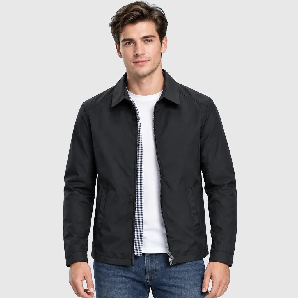 Men's Lightweight Lapel Golf Jacket