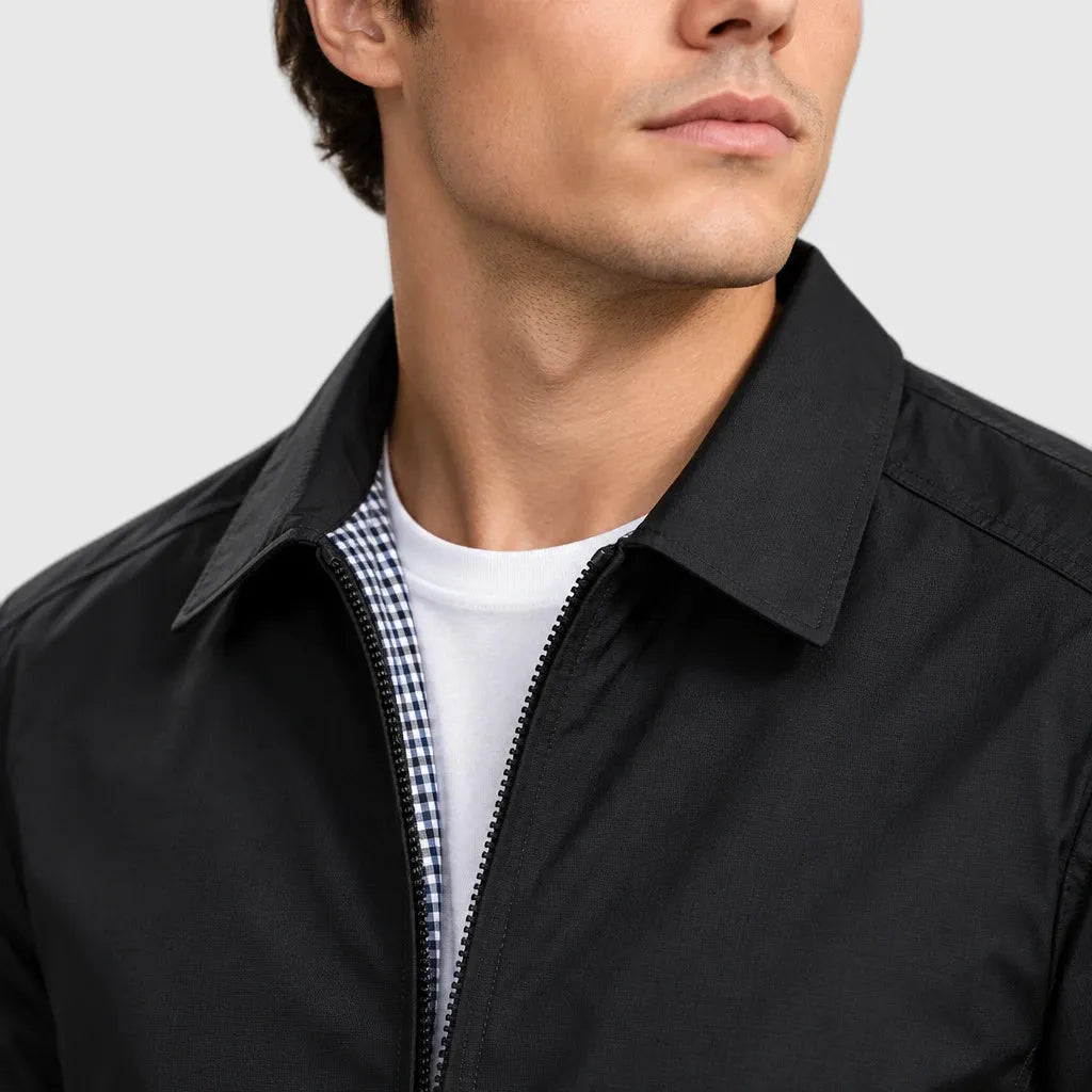 Men's Lightweight Lapel Golf Jacket