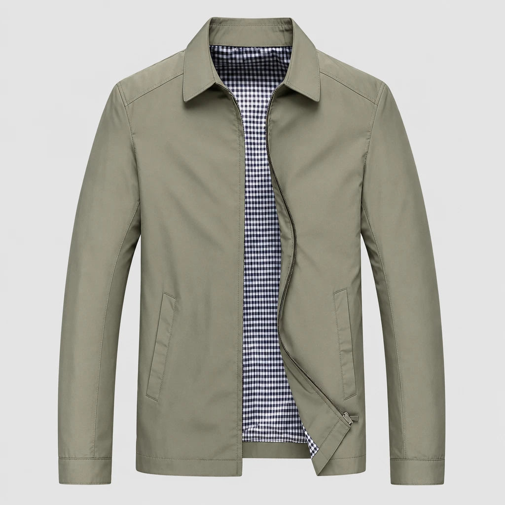 Men's Lightweight Lapel Golf Jacket