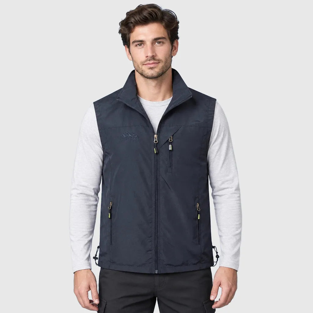 Men's Multi Pocket Outdoor Utility Gilet