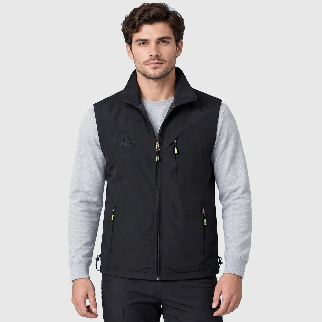Men's Multi Pocket Outdoor Utility Gilet