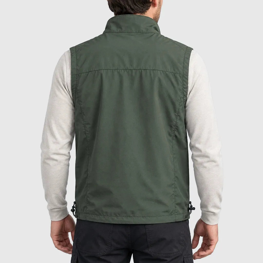 Men's Multi Pocket Outdoor Utility Gilet