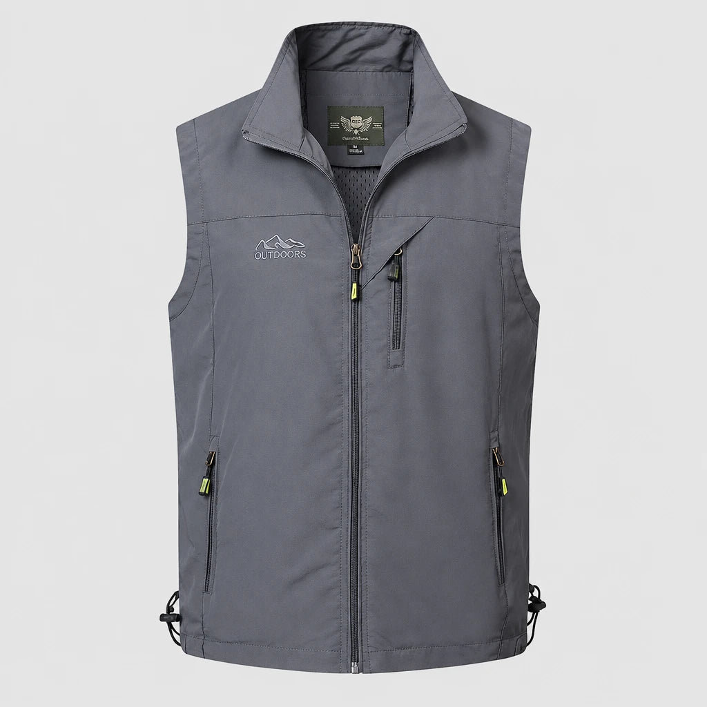 Men's Multi Pocket Outdoor Utility Gilet