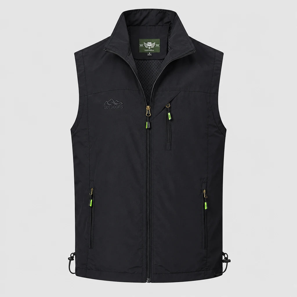 Men's Multi Pocket Outdoor Utility Gilet