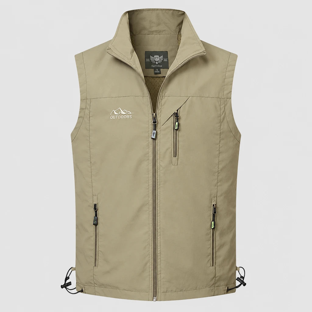 Men's Multi Pocket Outdoor Utility Gilet