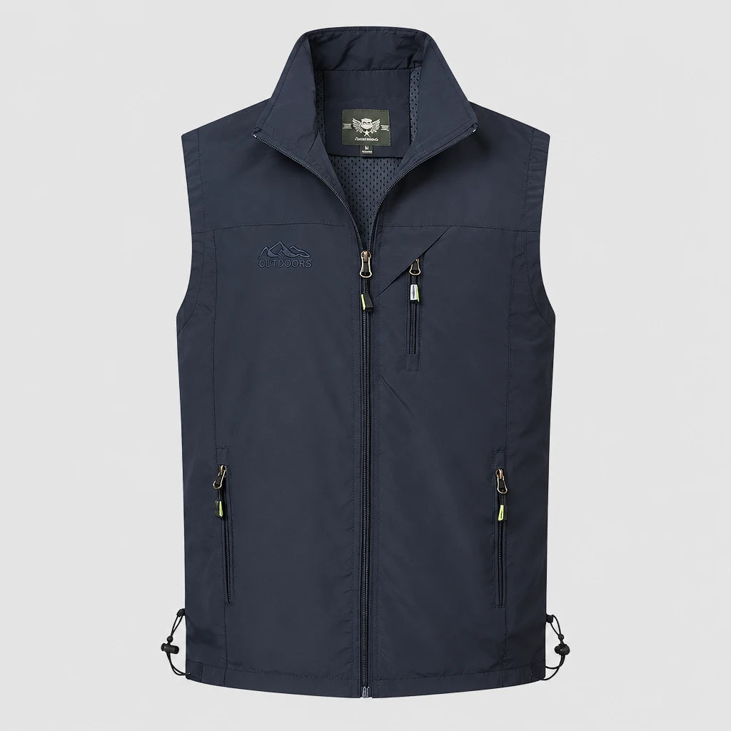 Men's Multi Pocket Outdoor Utility Gilet