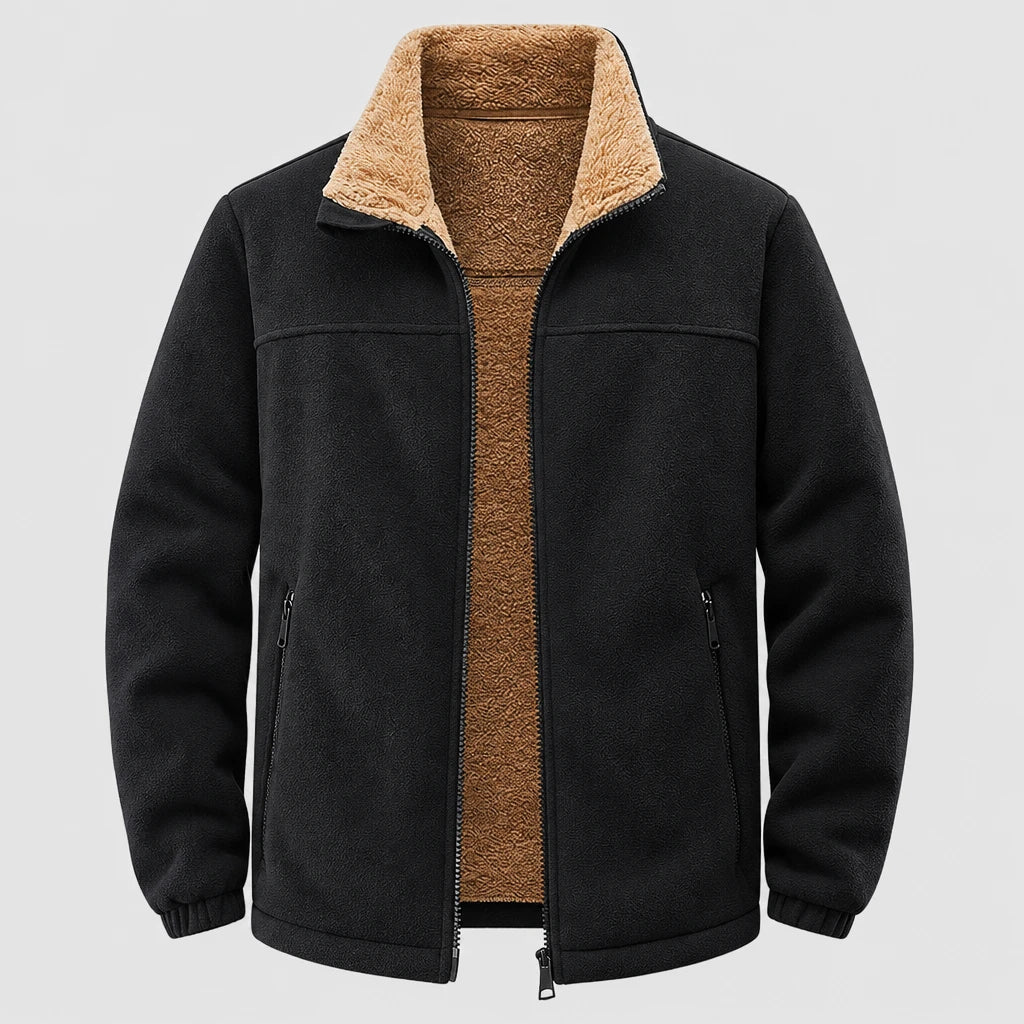 Men's Multi Pocket Polar Fleece Hiking Jacket