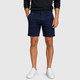 Men's Oversized Stretch Cotton Shorts Black Canvas