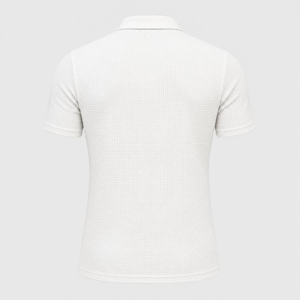 Men's Polo Shirt Lightweight Black Canvas