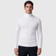 Men's Slim Fit Cotton Turtleneck Knit Jumper Black Canvas