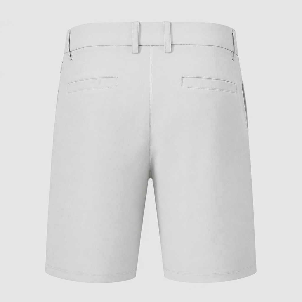 Men's Smart Cargo Shorts Black Canvas