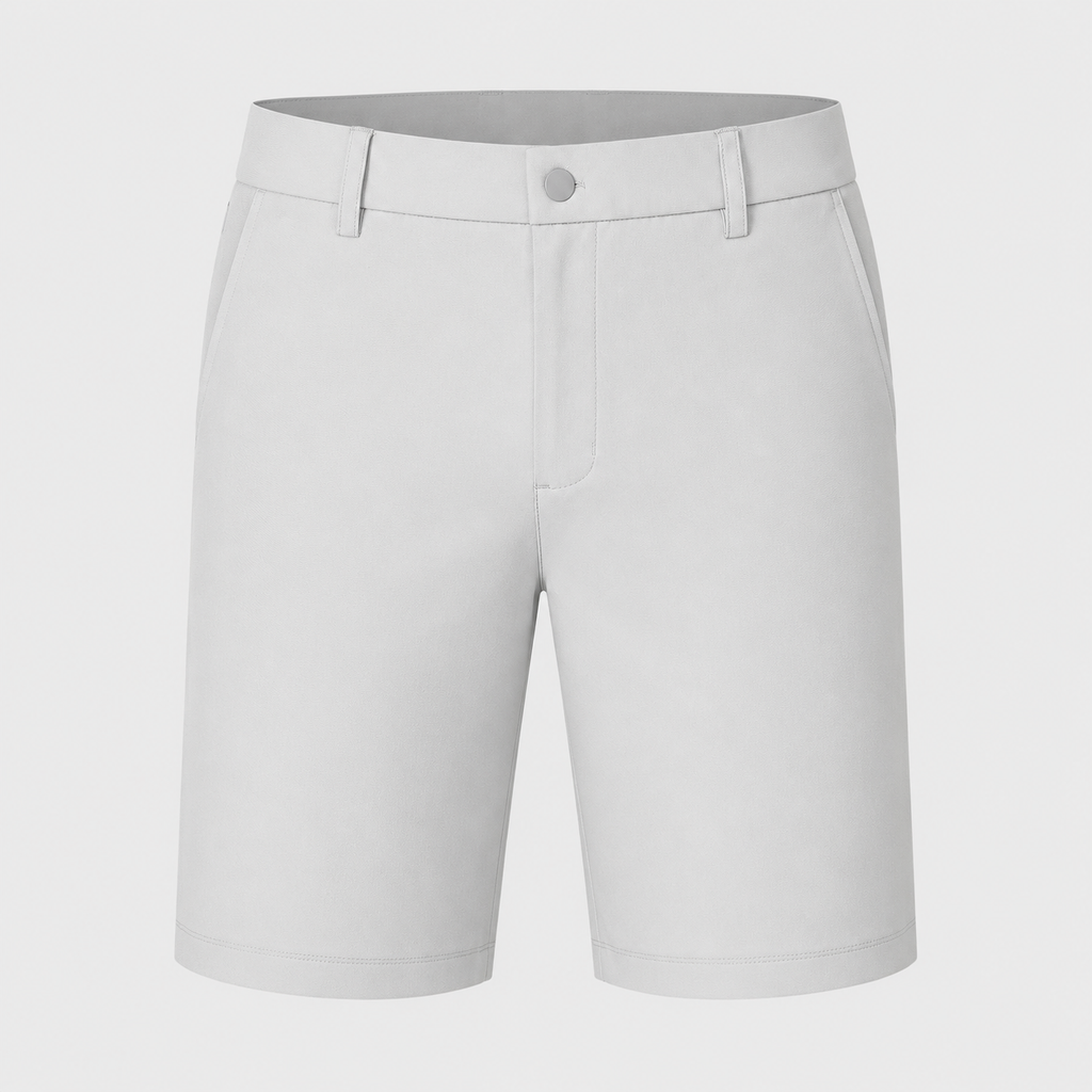 Men's Smart Cargo Shorts Black Canvas