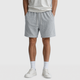 Men's Waffle Knit Wide Leg Baggy Shorts Black Canvas