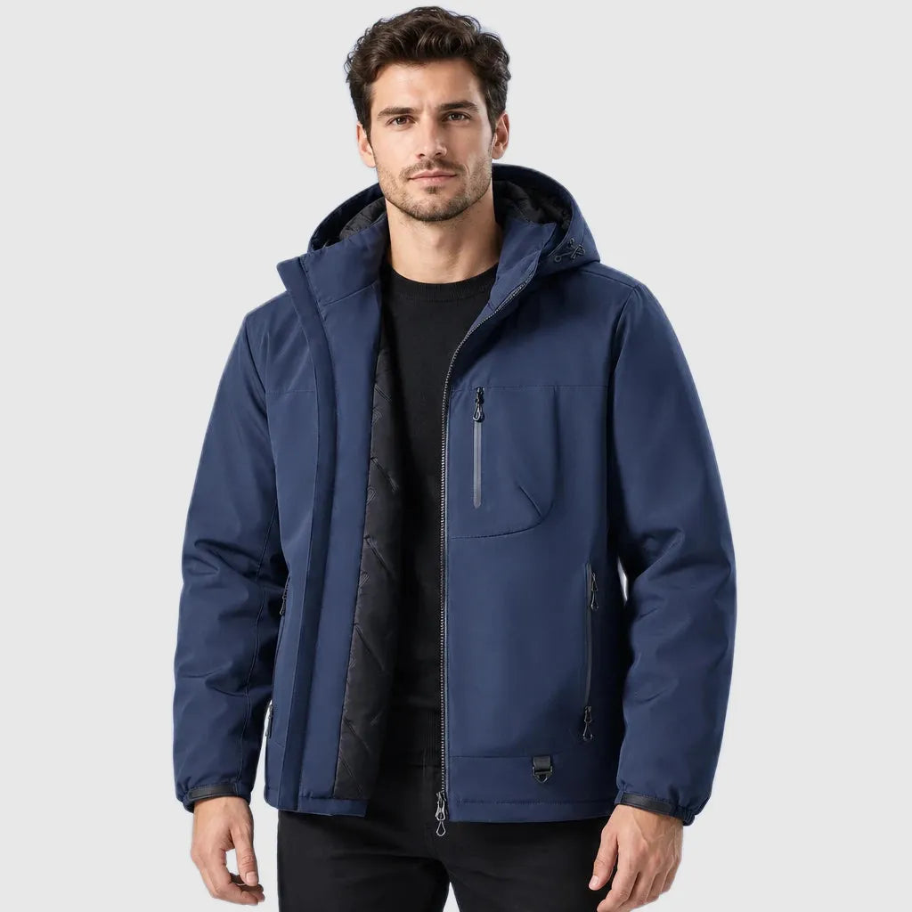 Men's Waterproof Graphene Fleece Hiking Jacket