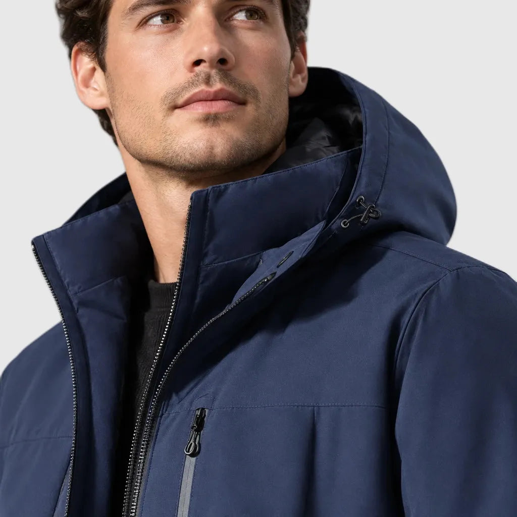 Men's Waterproof Graphene Fleece Hiking Jacket