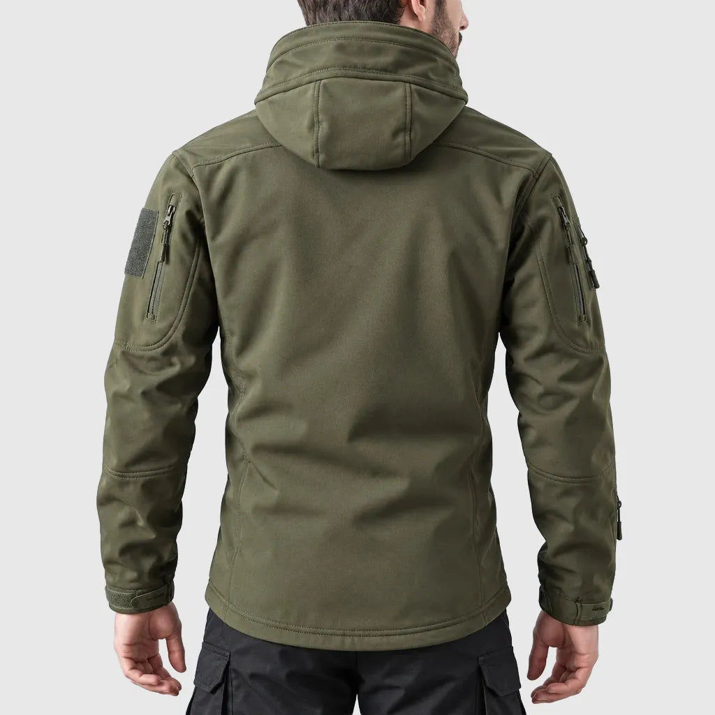 Men's Windproof Softshell Fleece Outdoor Jacket