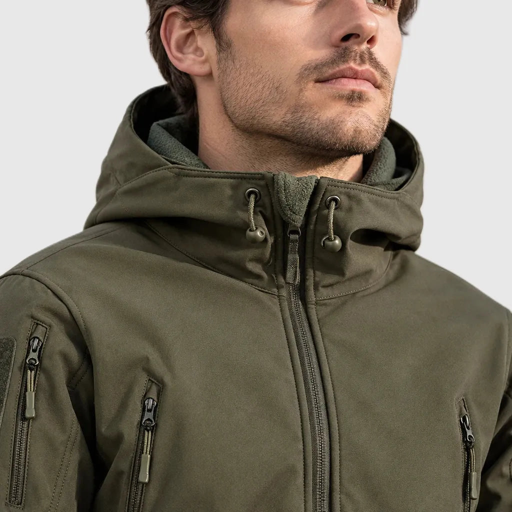 Men's Windproof Softshell Fleece Outdoor Jacket