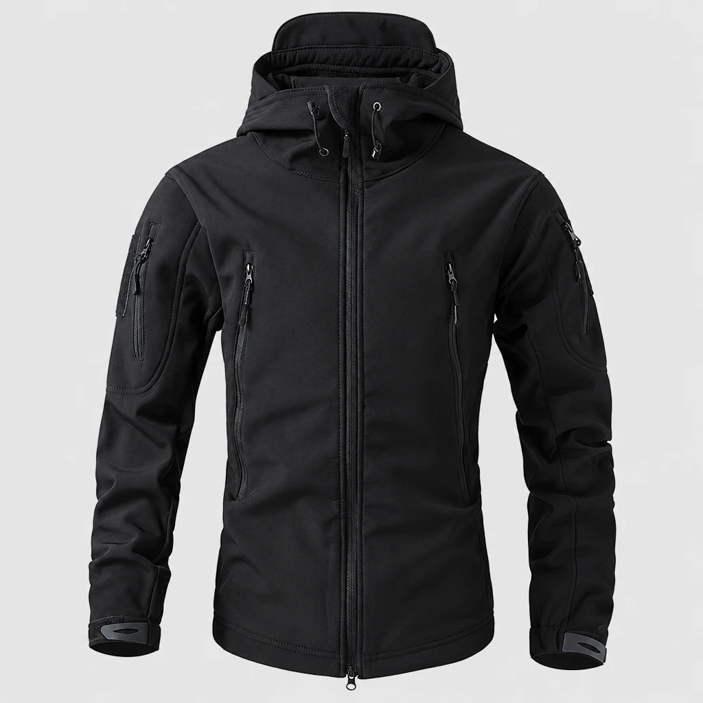 Men's Windproof Softshell Fleece Outdoor Jacket