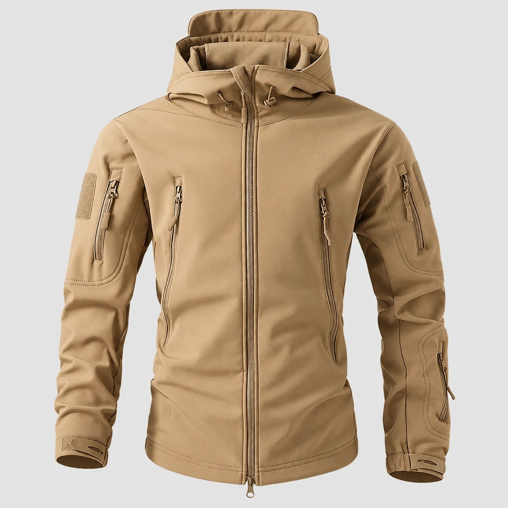 Men's Windproof Softshell Fleece Outdoor Jacket