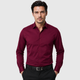 Men's Wrinkle-Free Stretch Formal Dress Shirt Black Canvas