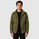 Men’s Cotton Military Field Jacket Green front