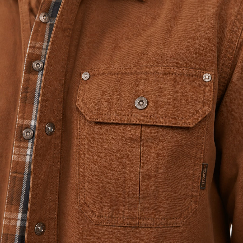 Men’s Hooded Cotton Safari Jacket detail