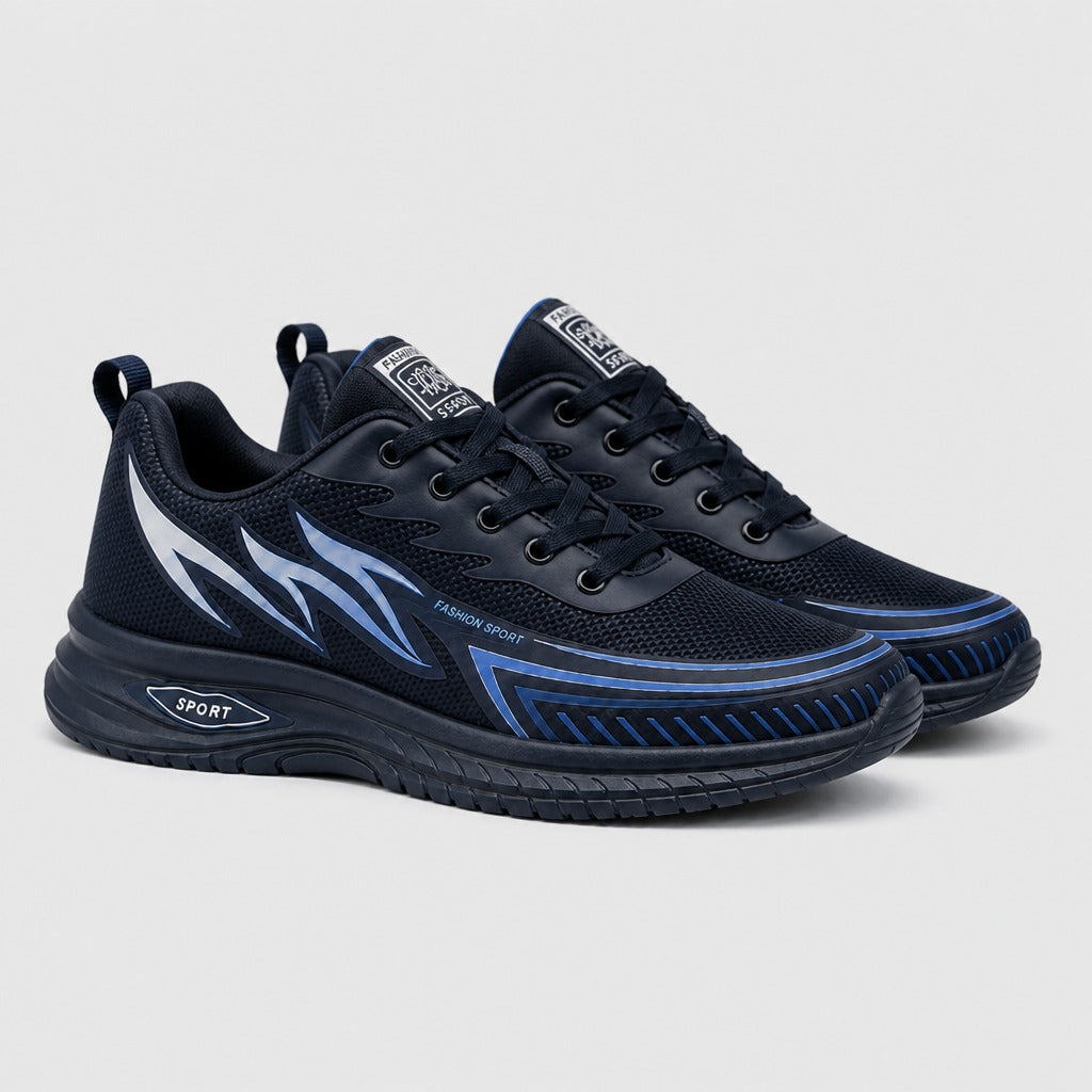 Men’s Lightweight Lace-Up Shoes with EVA Insole Blue pair