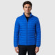 Men’s Lightweight Quilted Puffer Jacket Blue front