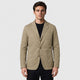 Men’s Lightweight Single-Button Blazer Khaki front