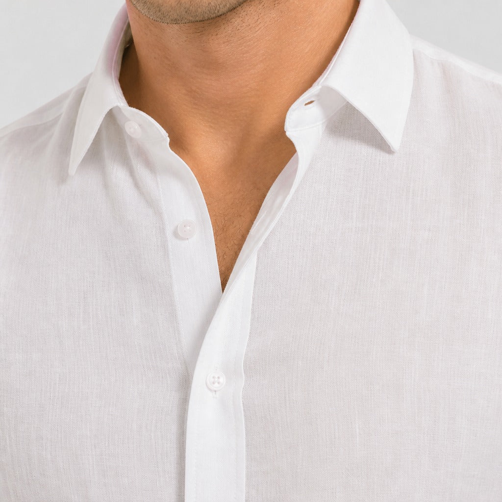 Men’s Long Sleeve Button-Up Shirt detail