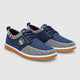 Men’s Low-Top Canvas Shoes Blue pair