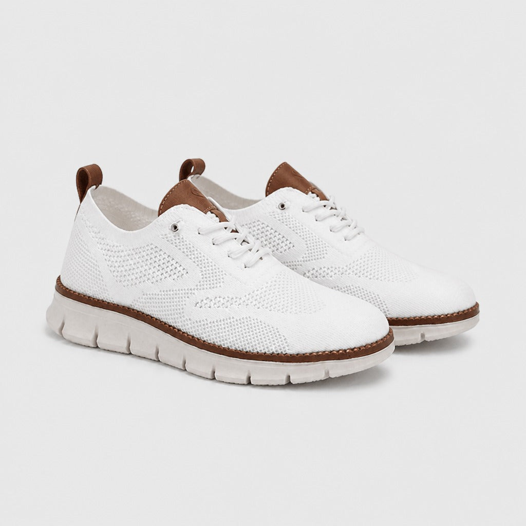 Men’s Mesh Trainers with EVA Insole White