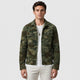 Men’s Military Camouflage Cotton Shirt Army Green front
