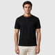 Men’s Preppy Short Sleeve Shirt Black front