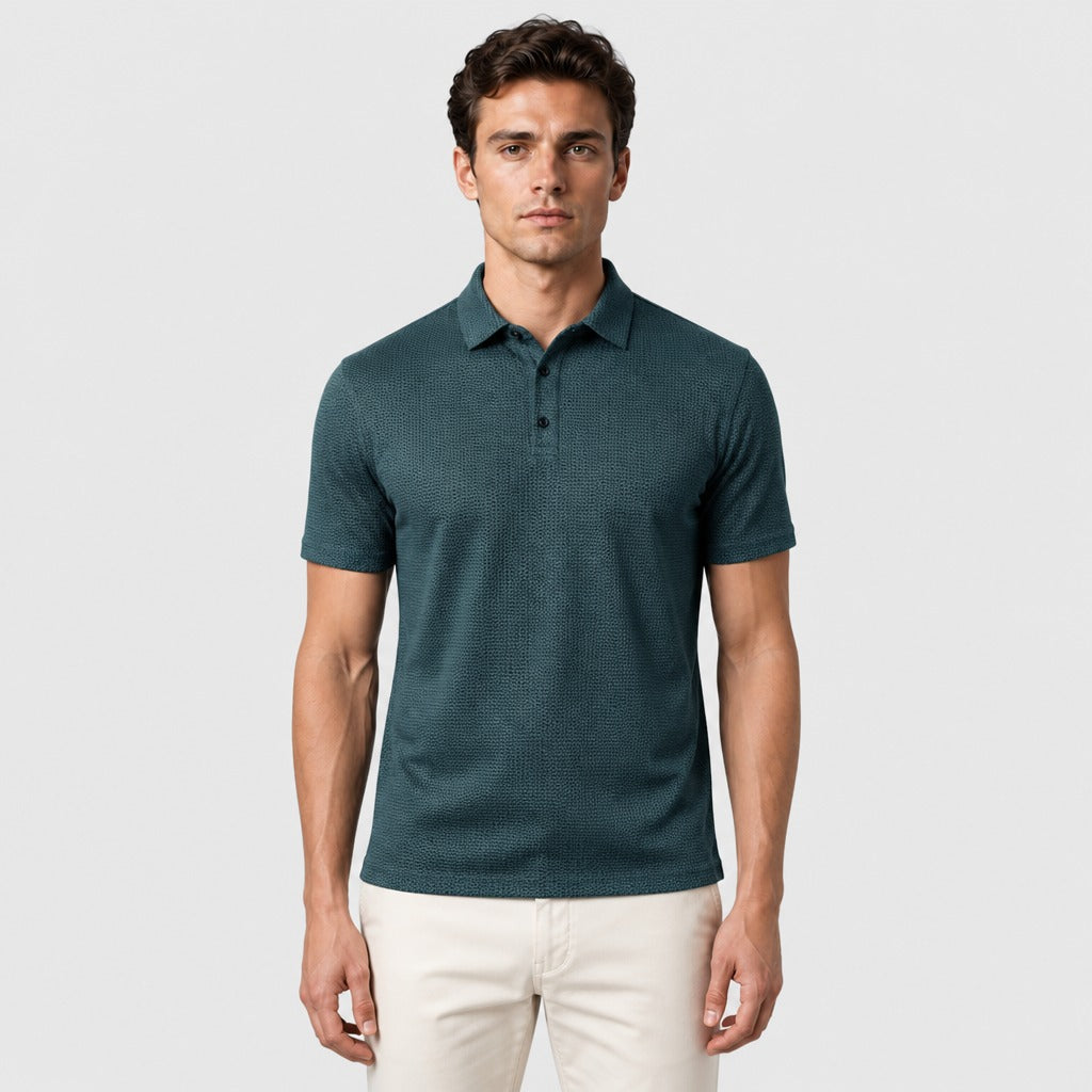 Men’s Quick-Dry Lightweight Polo Shirt Dark Green