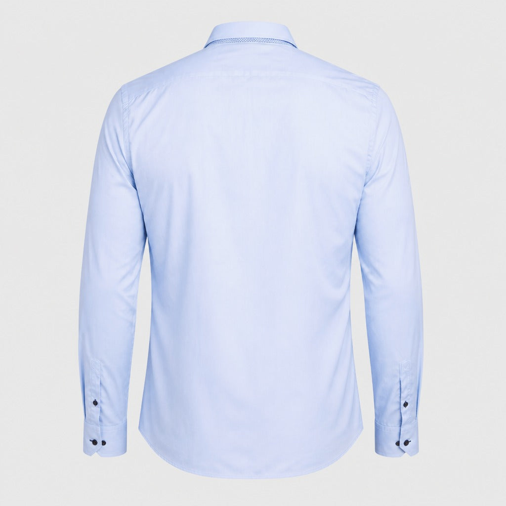 Men’s Regular Fit Business Shirt Light Blue product back