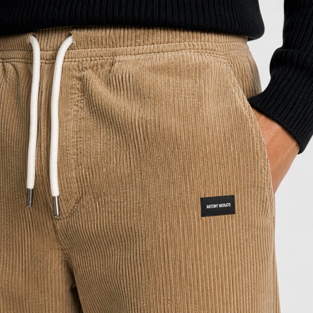 Men’s Regular Fit Corduroy Trousers detail