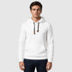 Men’s Regular Fit Pullover Hoodie White front