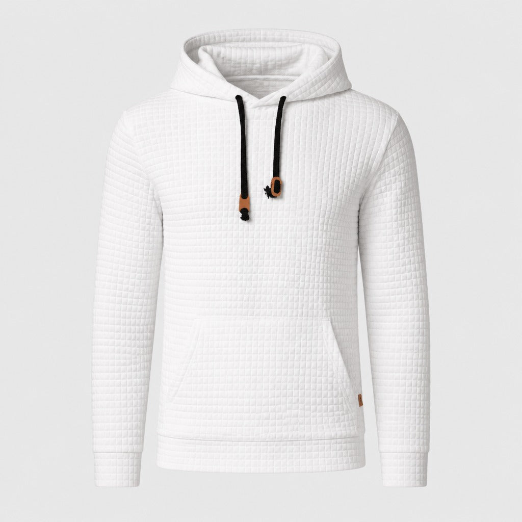 Men’s Regular Fit Pullover Hoodie White product front