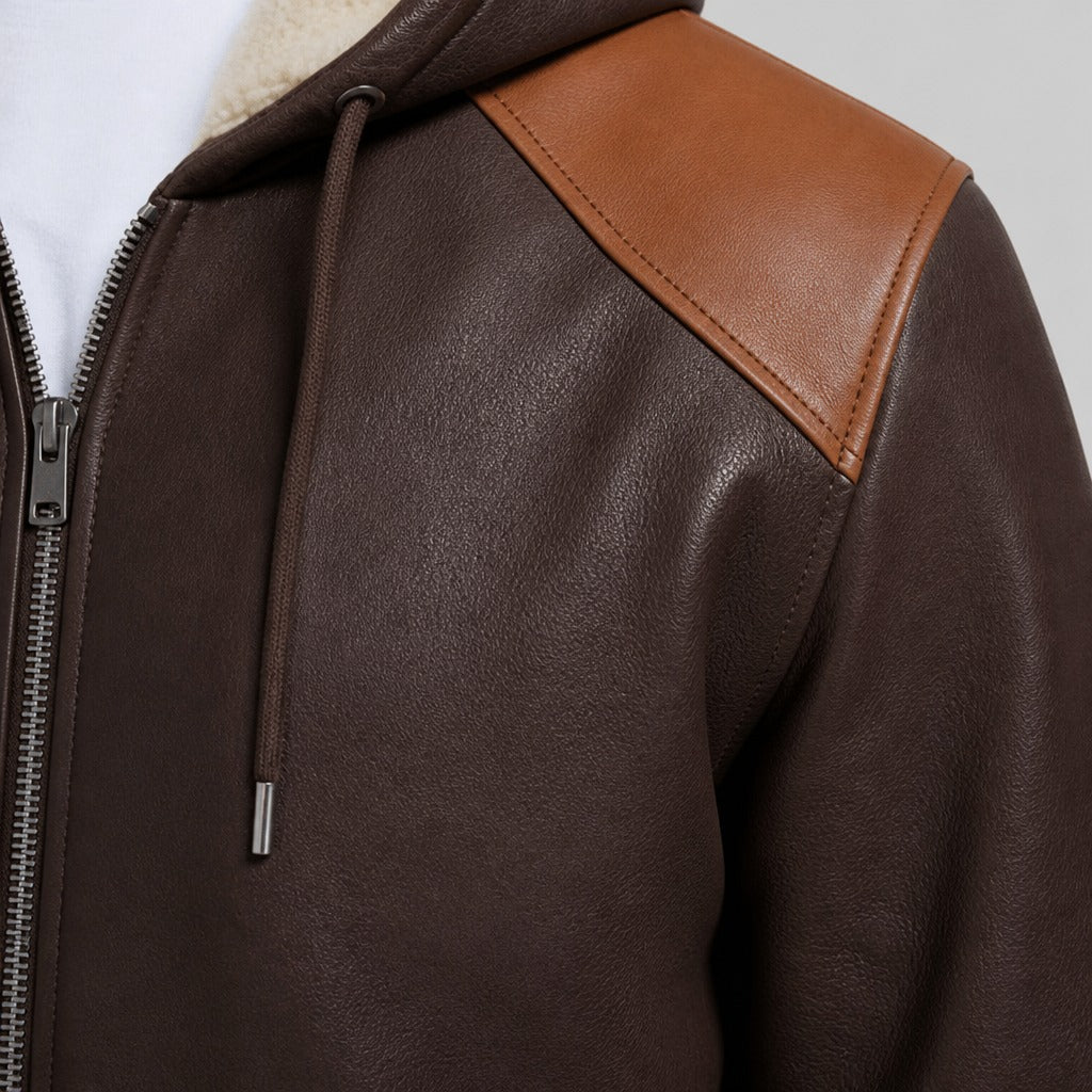 Men’s Robust Cotton Blend Winter Jacket detail