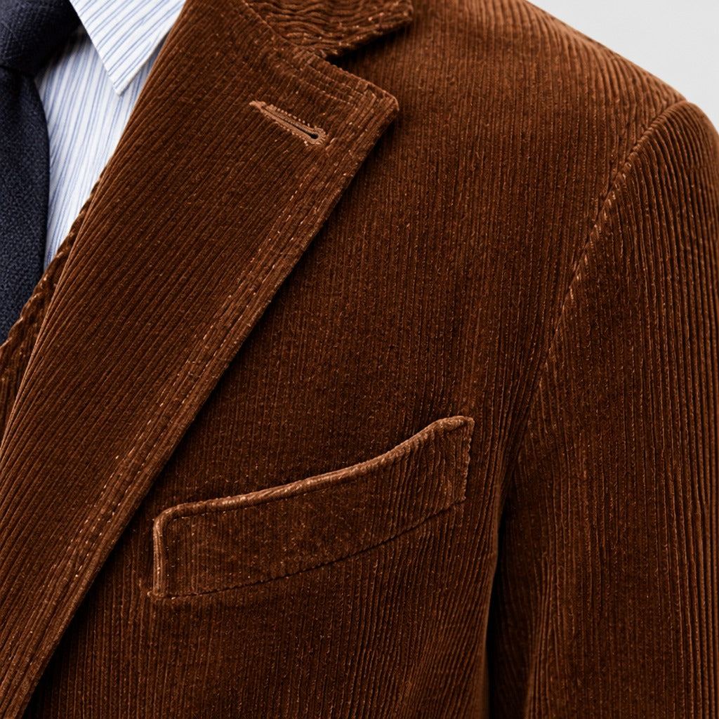 Men’s Single-Button Blazer detail