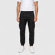 Men’s Slim Fit Cargo Trousers Black front