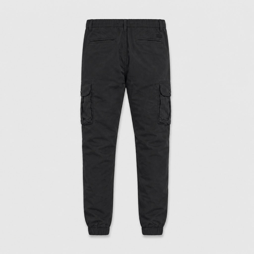 Men’s Slim Fit Cargo Trousers Black product back