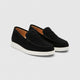 Men’s Split Leather Comfort Loafers Black pair