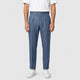 Men’s Straight Fit Jersey Trousers with Pockets Blue front